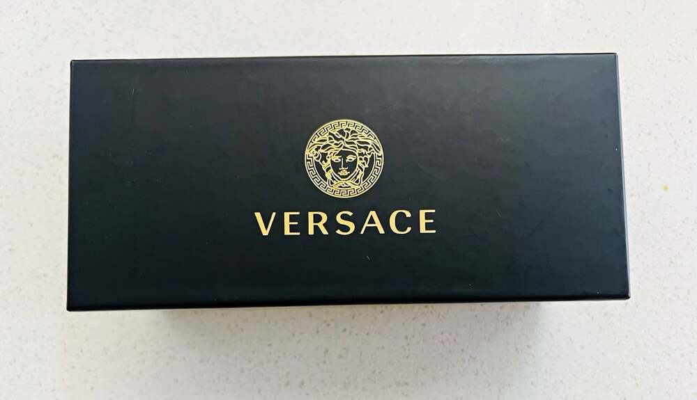 Authentic Versace Eyeglasses Sunglasses Box Case Packaging Booklet Warranty Card